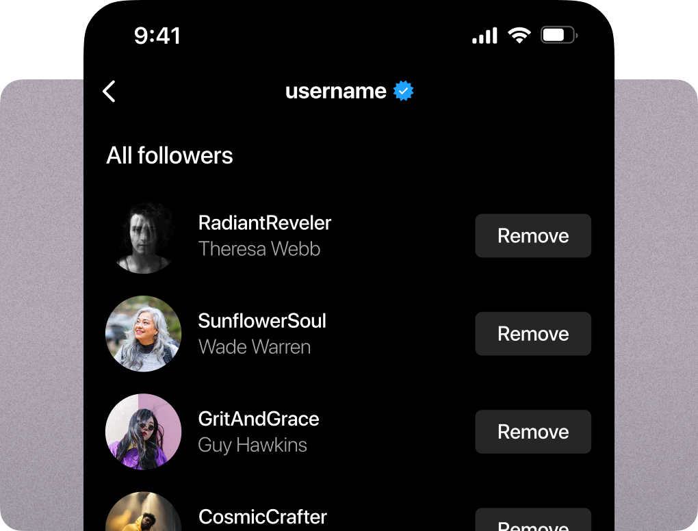 Facebook trusted service