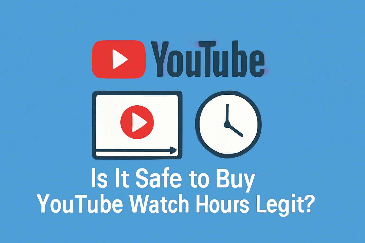 Is It Safe to Buy YouTube Watch Hours Legit?